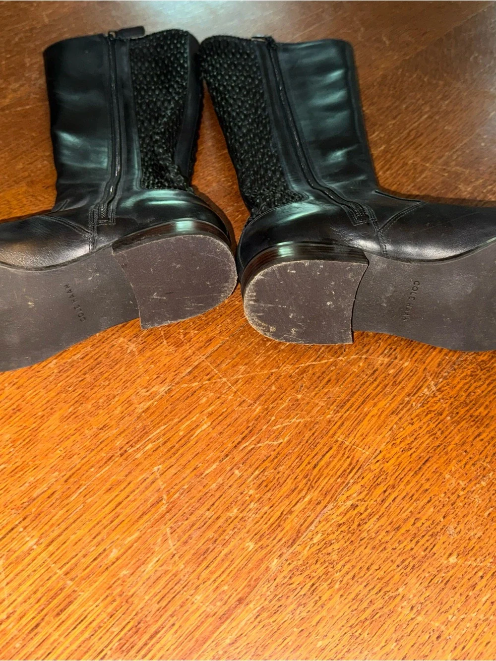 Cole Haan Black Womens Boots Size 7B
